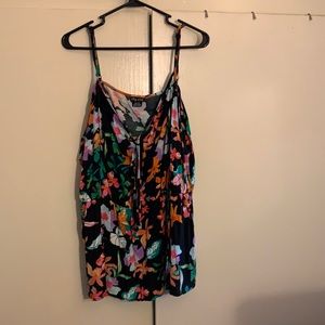 City chic tie front top